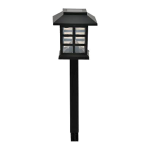Solar Plastic Garden Light  